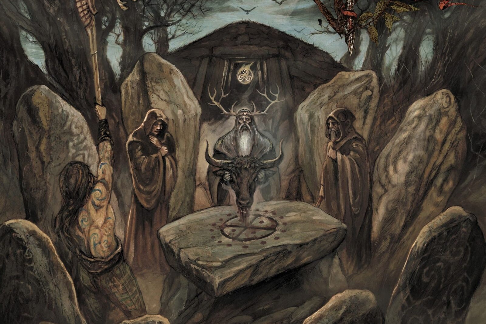 French Celtic black metallers Fir Bolg release new single "Vae Victis" from upcoming album "Triskelion"
