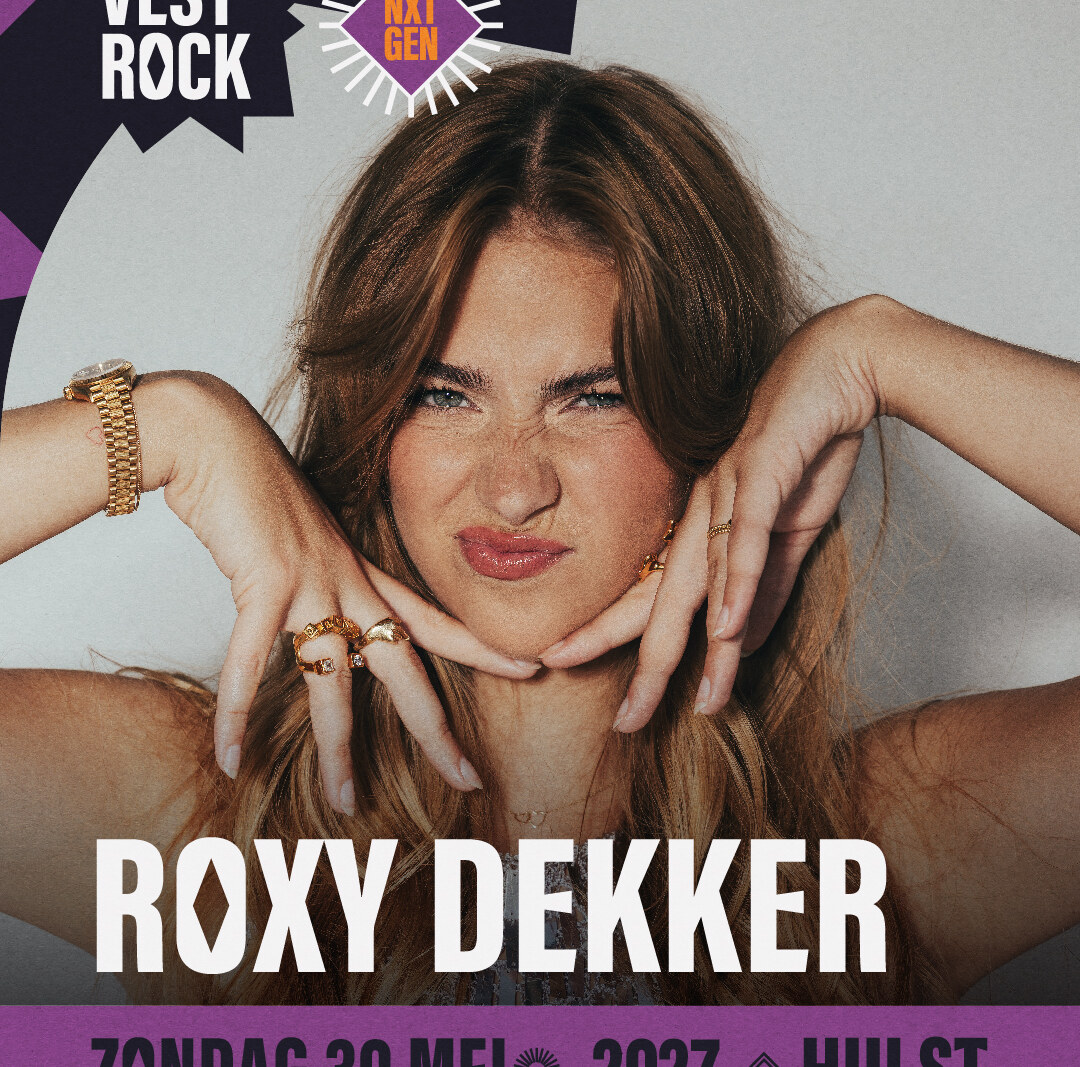 Roxy Dekker komt naar Vestrock 2027