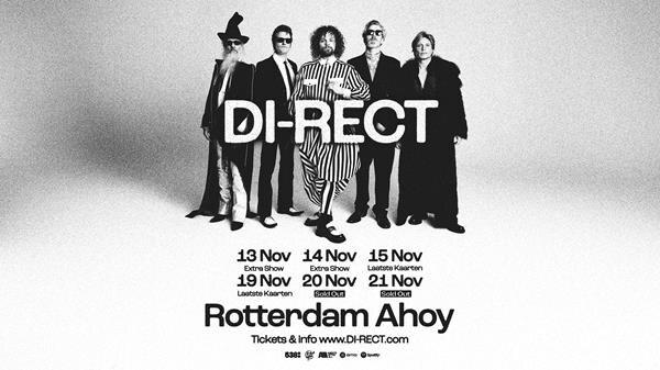 DI-RECT kondigt nieuw album 'I: Keep The Fire On' aan