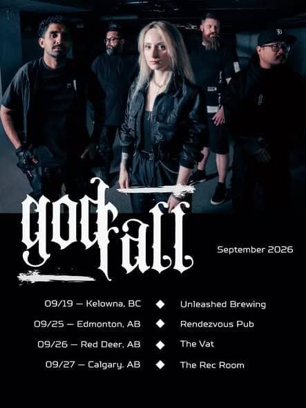 Calgary's Godfall Announces Western Canada Tour Dates + New Single "Default"