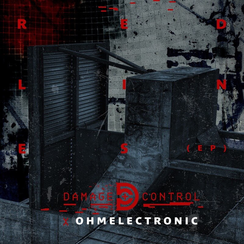 Damage Control & OHMelectronic - 'Red Lines' : collaborative EP by electro-industrial acts out 11th September 2026 (Metropolis Records)