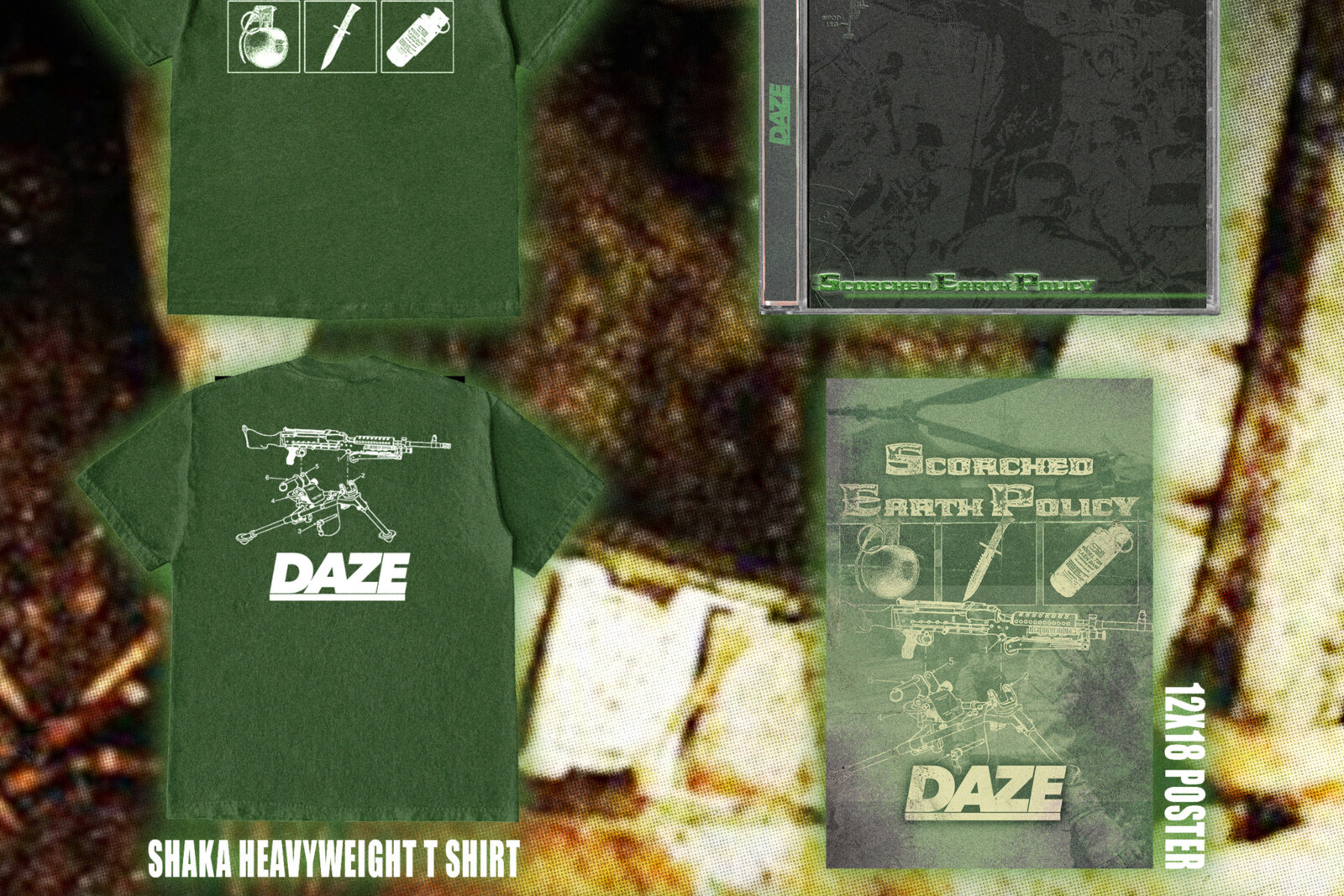 Scorched Earth Policy release debut EP on DAZE | Touring with Outta Pocket and Sin Against Sin