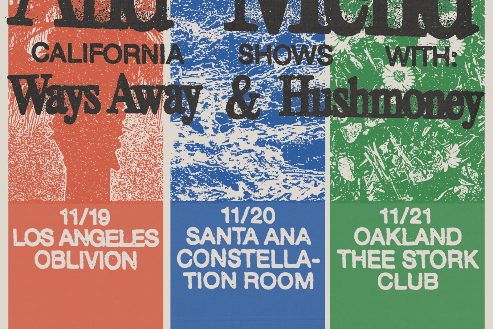Make Do And Mend announce California shows with Ways Away and Hushmoney