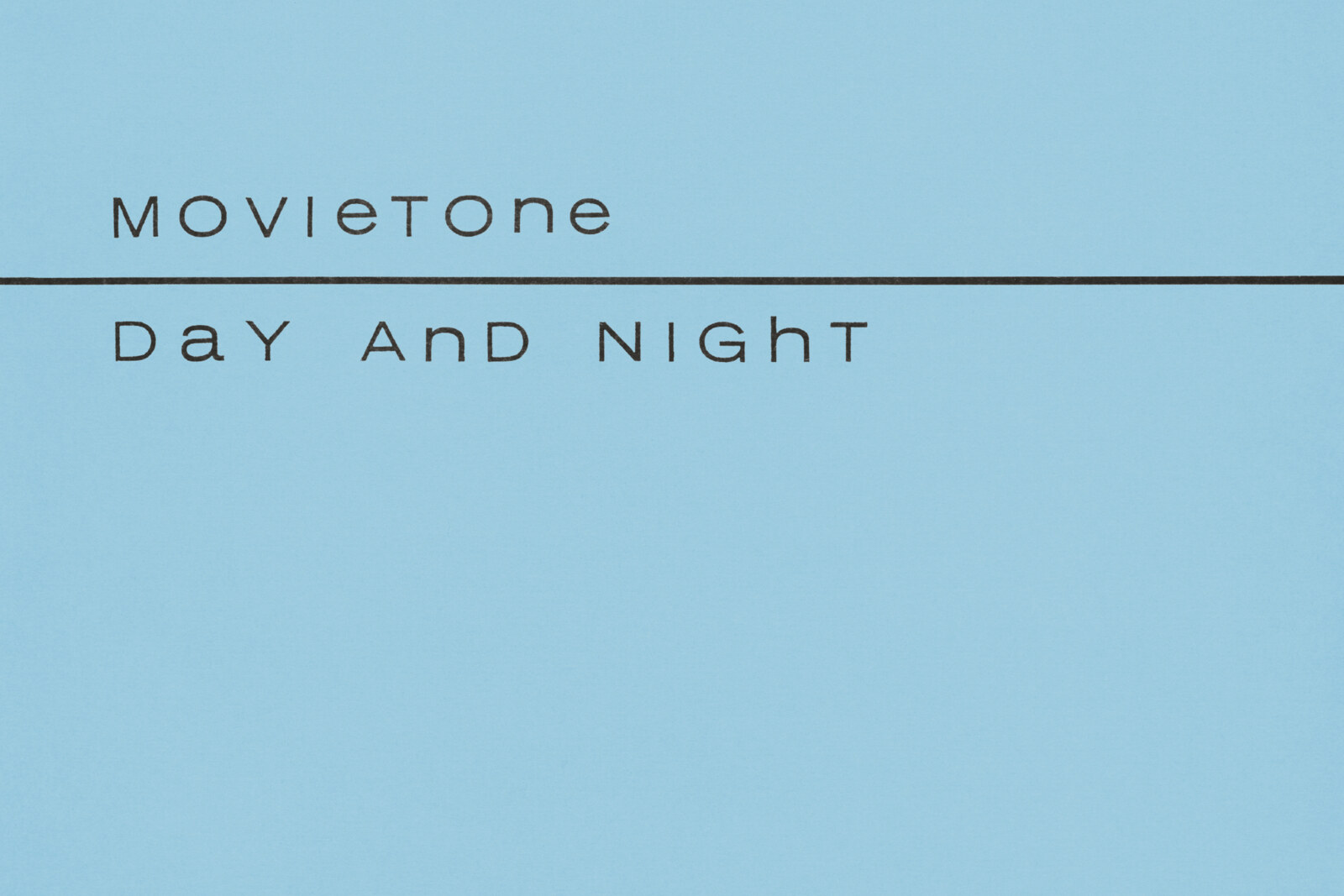 Movietone reissues legendary album 'Day & Night' & release previously unheard track ‘Phonograph Space’