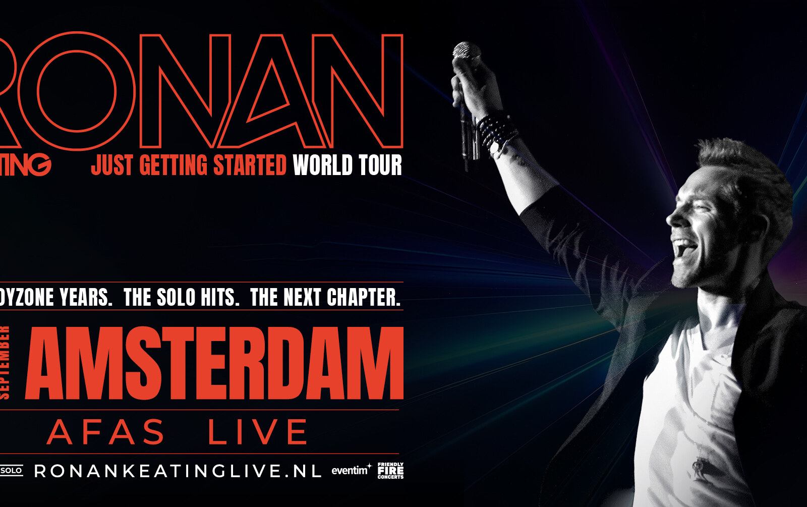 Ronan Keating naar AFAS Live in Amsterdam