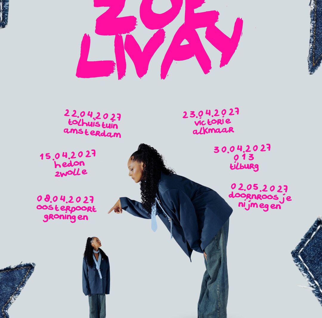 Zoë Livay kondigt landelijke tour aan na succesvol muzikaal jaar