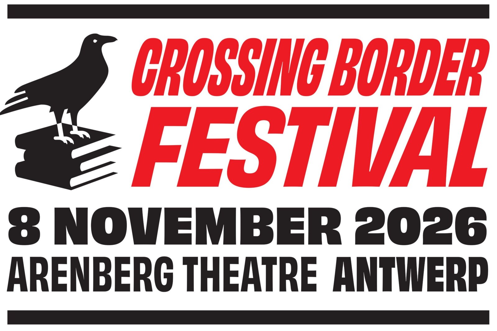 Crossing Border Antwerpen brengt internationale top van literatuur en muziek naar Arenberg