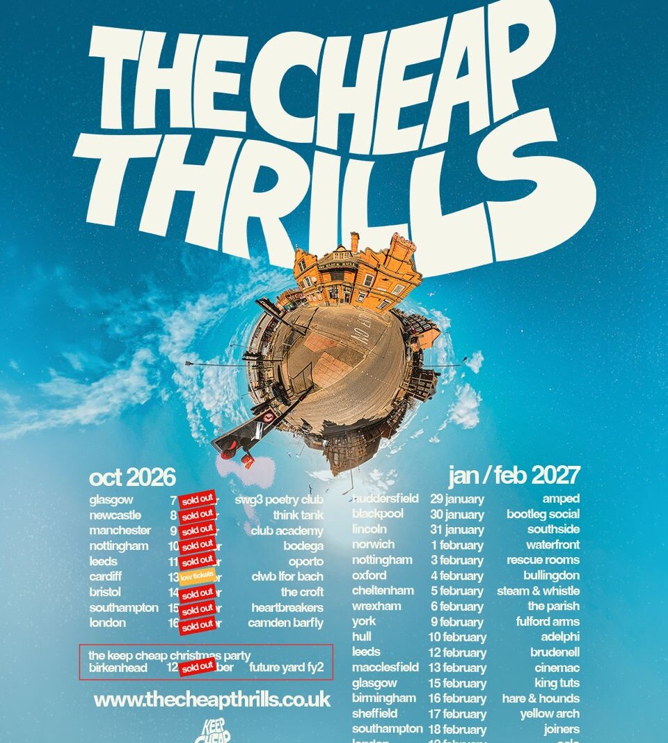The Cheap Thrills announce extensive 2027 headline tour dates
