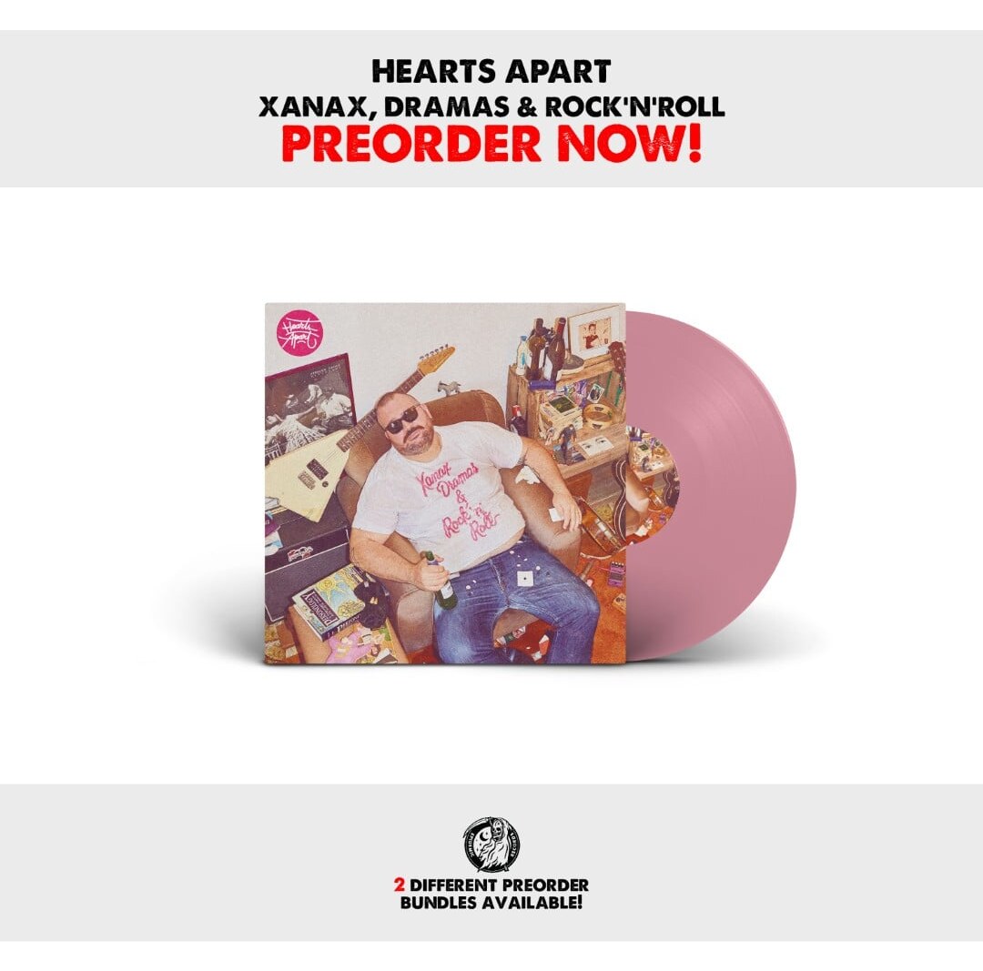 HEARTS APART: “(Not) So Easy" is the new single, new album announcement and preorder.