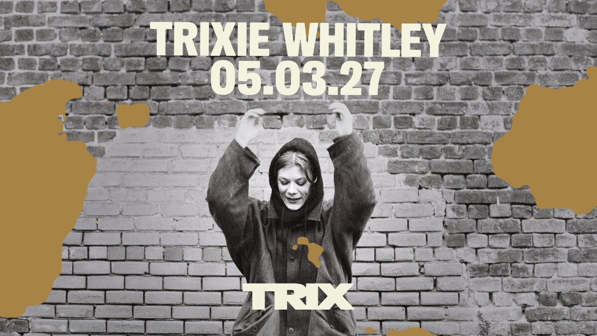 Trixie Whitley speelt op vrijdag 5 maart 2027 in Trix