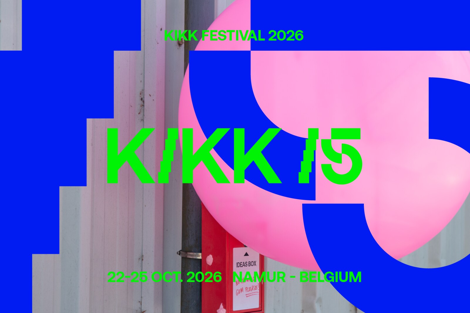 20 000 bezoekers en 2500 pro's voor 15de KIKK festival