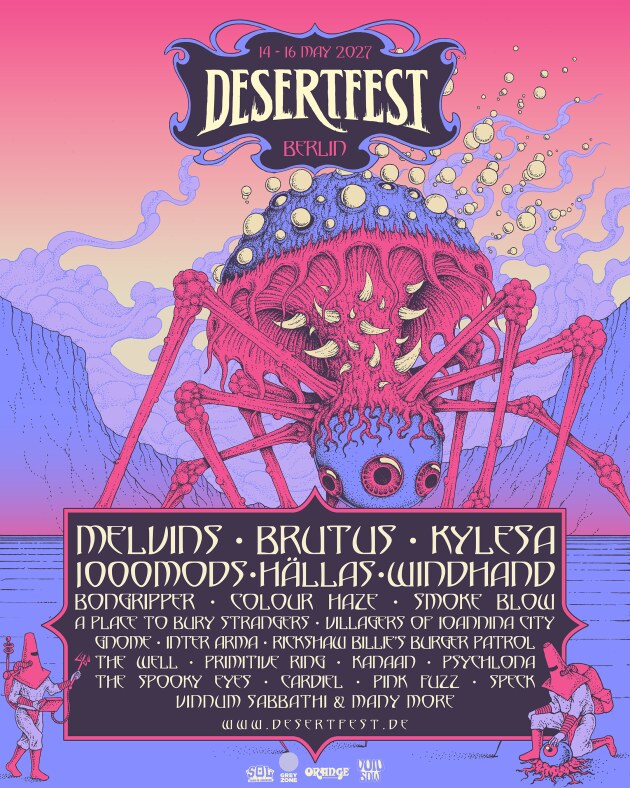 Desertfest Berlin Announces Massive New Lineup Wave Featuring BRUTUS, KYLESA, WINDHAND, THE WELL, 1000MODS & Many More!