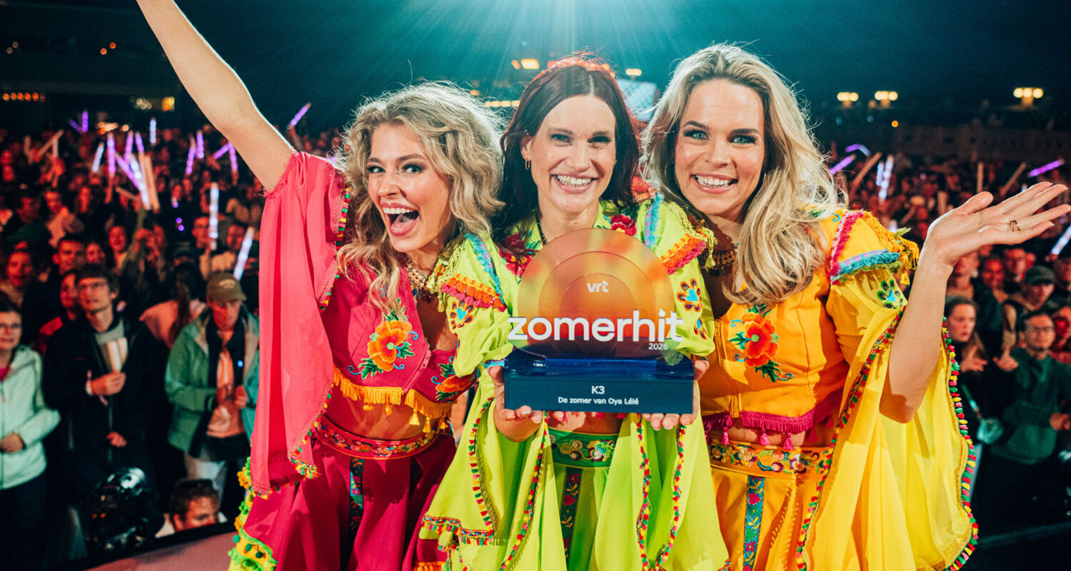 K3 wint VRT Zomerhit 2026 met 'De zomer van Oya Lélé'