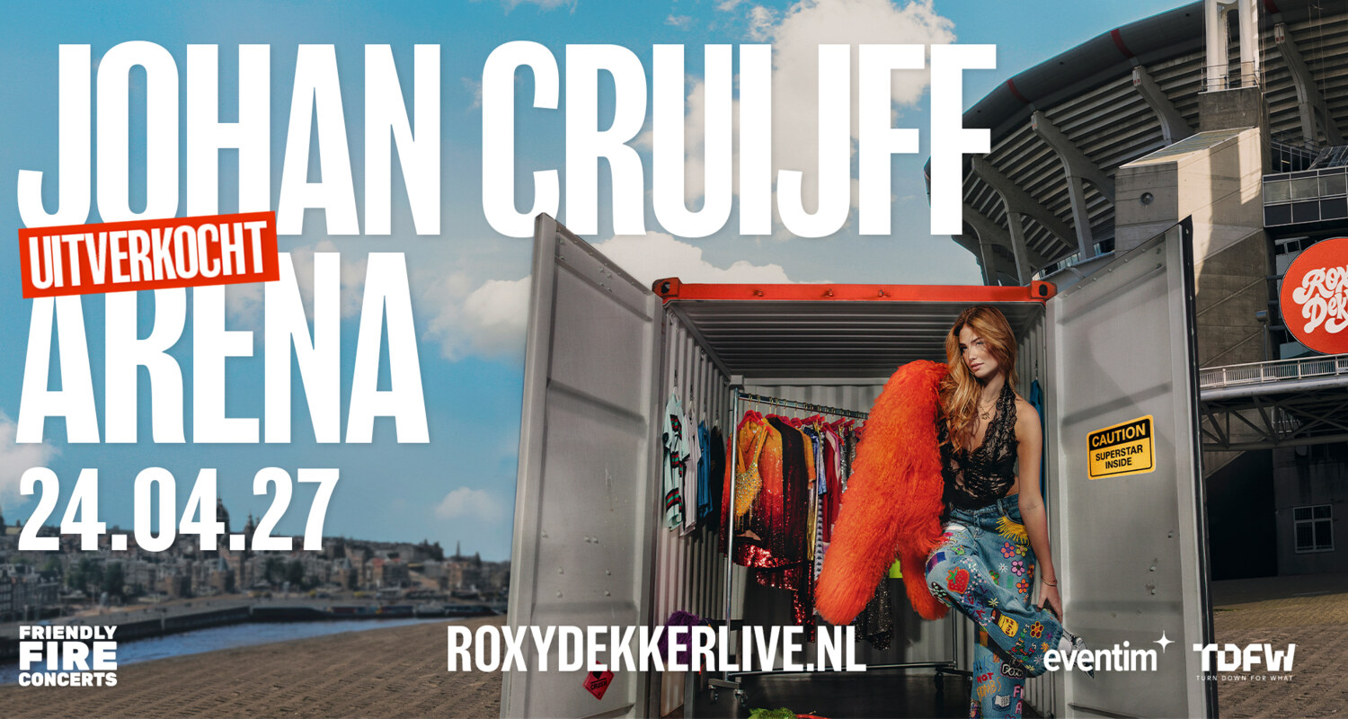 Roxy Dekker verkoopt concert Johan Cruijff ArenA binnen enkele minuten uit