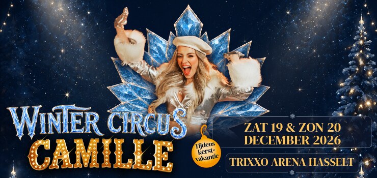 Camille zoekt piepjonge actrice voor haar Winter Circus in Hasselt