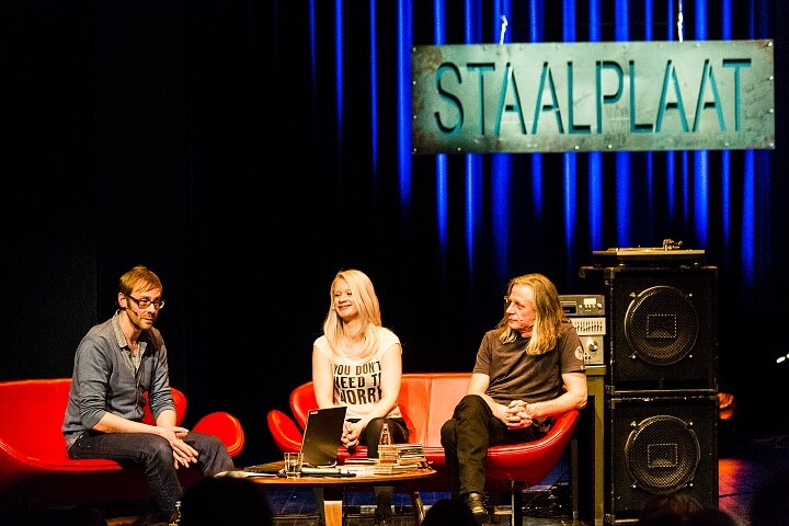 Staalplaat #2 met Guy Swinnen & Naomie Sijmons (Reena Riot) @ cc Luchtbal