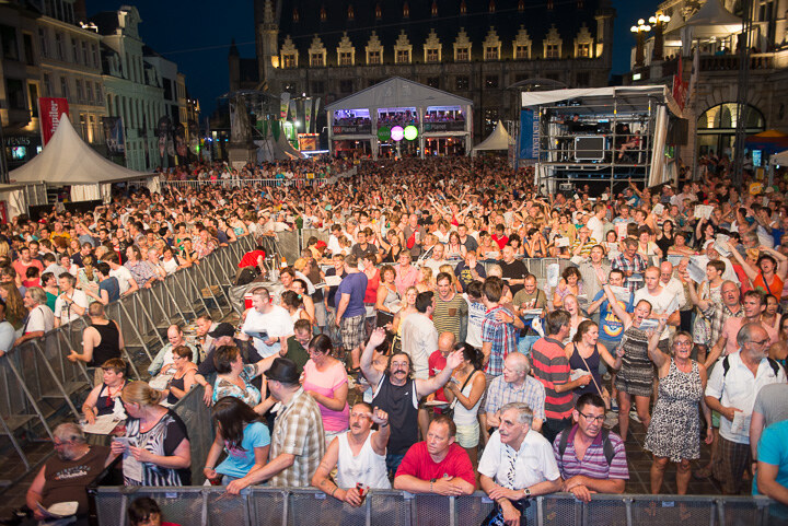 Vlaanderen zingt 2014 @ Gentse Feesten - Sint Baafsplein