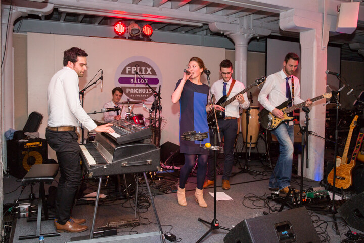 Sgt. Sally @ Benefiet Feest in Felix Pakhuis