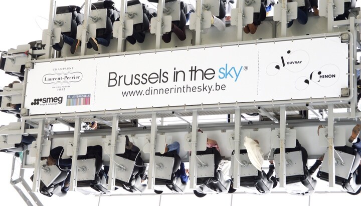 BV Dinner in The Sky @ Brussel