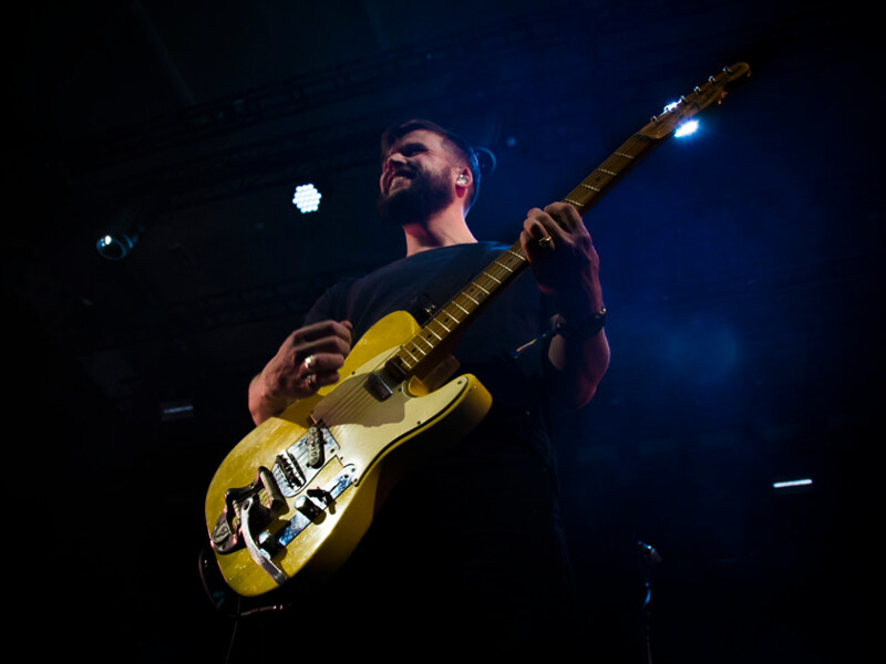 Back to Back concert Whispering Sons & White Lies Studio Brussel