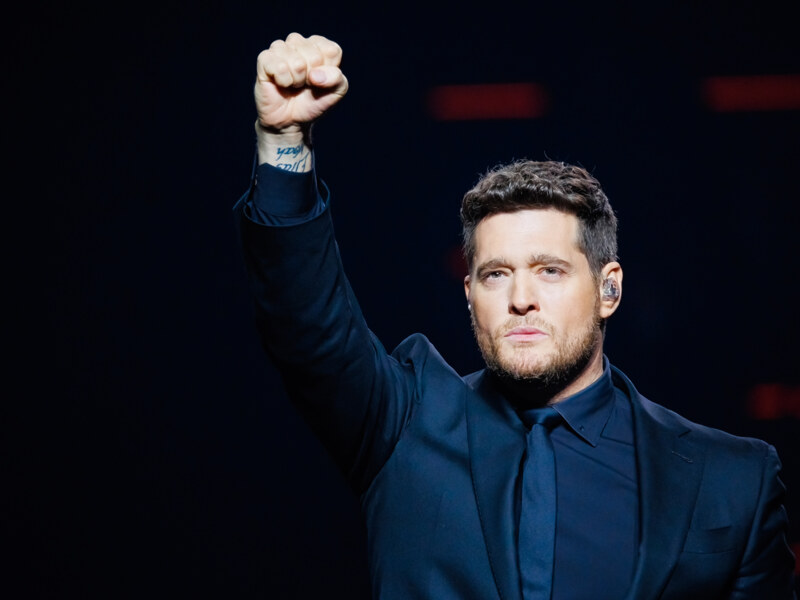 Michael Bublé in concert "Higher Tour" live at Sportpaleis