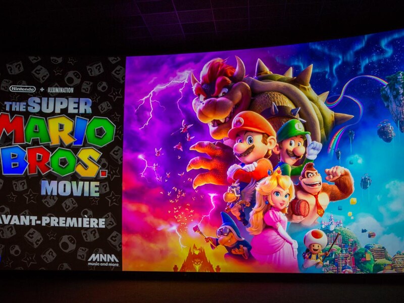 Premiére The super Mario Bros movie @ Kinepolis Antwerpen