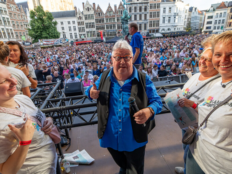 Luc Caals @ Vlaanderen Zingt Antwerpen