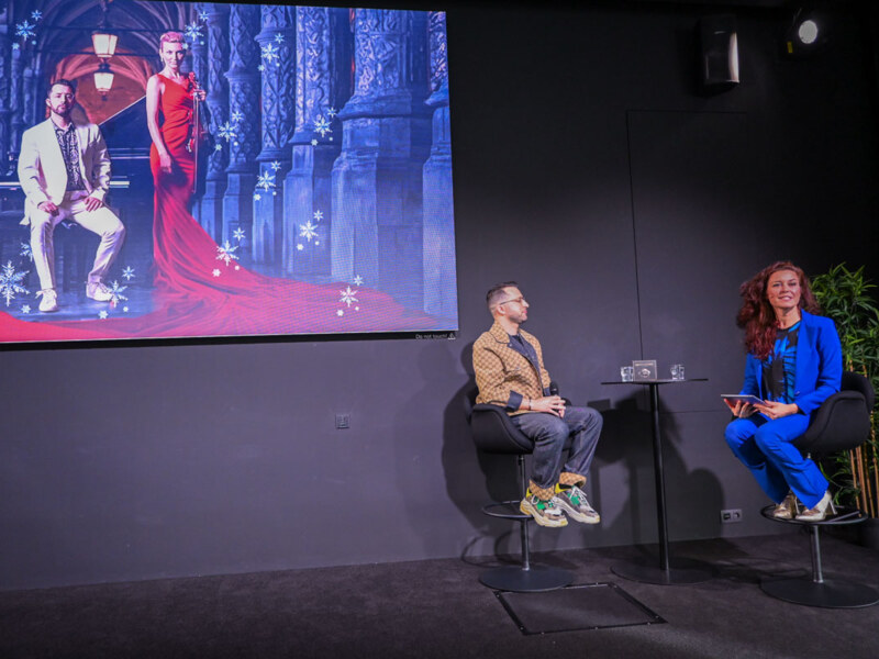Persvoorstelling Daniel Verstappen World Tour & videoclip 'Ice on Fire' @ Havenhuis Antwerpen - 2