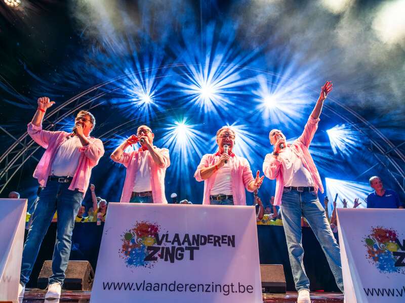 4TACT @ Vlaanderen Zingt - Bollekesfeesten Antwerpen