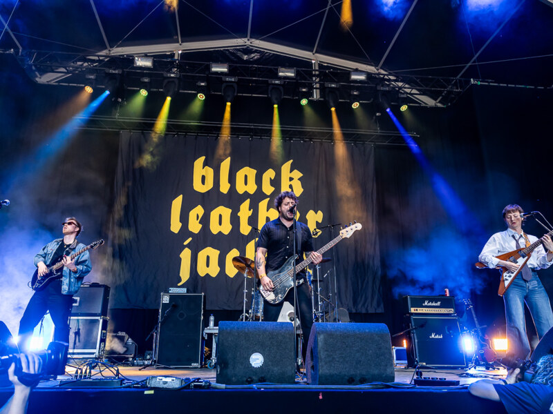 Black Leather Jacket @ Vestrock 2025