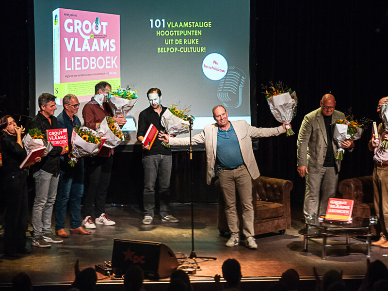 Boeklancering Groot Vlaams liedboek van Peter Voskuil @De Casino