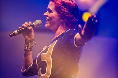 Q-Music De Foute Party 2013: podia, picture 5, photographed by Jonas Wallecan - FrontView Magazine