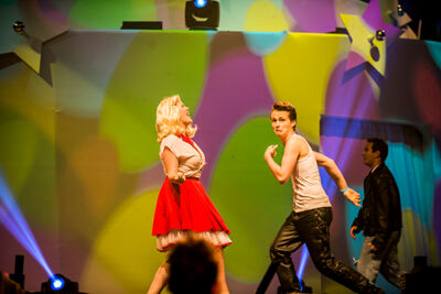 Q-Music De Foute Party 2013: podia, picture 29, photographed by Jonas Wallecan - FrontView Magazine