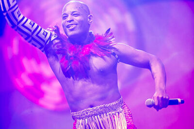 Q-Music De Foute Party 2013: podia, picture 40, photographed by Jonas Wallecan - FrontView Magazine