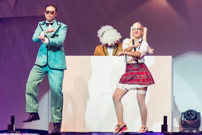 Q-Music De Foute Party 2013: podia, picture 63, photographed by Jonas Wallecan - FrontView Magazine
