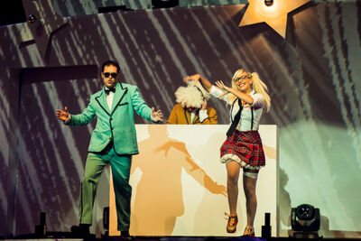 Q-Music De Foute Party 2013: podia, picture 66, photographed by Jonas Wallecan - FrontView Magazine