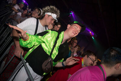 Q-Music De Foute Party 2013 : sfeer, picture 17, photographed by Jonas Wallecan - FrontView Magazine