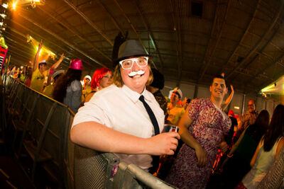 Q-Music De Foute Party 2013 : sfeer, picture 25, photographed by Jonas Wallecan - FrontView Magazine