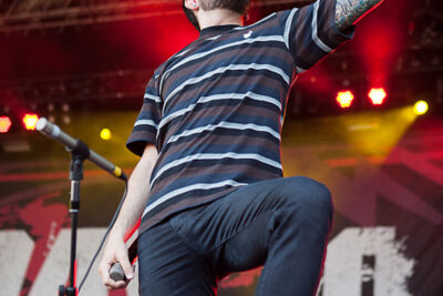 A Day To Remember @ Vainstream Rockfest, foto 11, foto's door Dorien Goetschalckx - FrontView Magazine