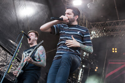 A Day To Remember @ Vainstream Rockfest, foto 18, foto's door Dorien Goetschalckx - FrontView Magazine