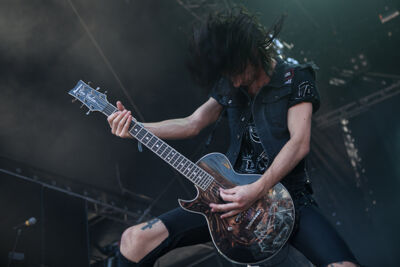 Asking Alexandria @ Vainstream Rockfest, picture 1, photographed by Dorien Goetschalckx - FrontView Magazine