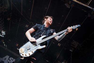 Asking Alexandria @ Vainstream Rockfest, picture 15, photographed by Dorien Goetschalckx - FrontView Magazine