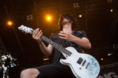 Asking Alexandria @ Vainstream Rockfest, picture 16, photographed by Dorien Goetschalckx - FrontView Magazine