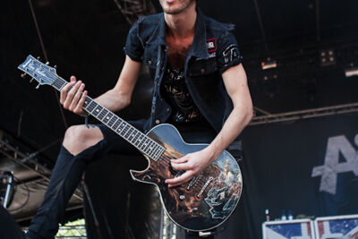 Asking Alexandria @ Vainstream Rockfest, picture 21, photographed by Dorien Goetschalckx - FrontView Magazine