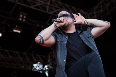 Callejon @ Vainstream Rockfest, picture 2, photographed by Dorien Goetschalckx - FrontView Magazine