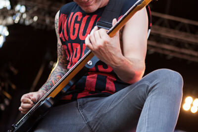 Callejon @ Vainstream Rockfest, picture 3, photographed by Dorien Goetschalckx - FrontView Magazine