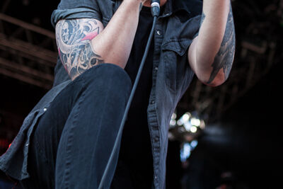 Callejon @ Vainstream Rockfest, picture 4, photographed by Dorien Goetschalckx - FrontView Magazine