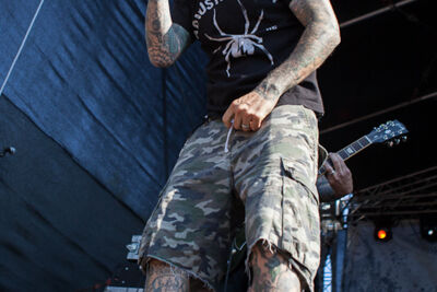 H2O @ Vainstream Rockfest, picture 5, photographed by Dorien Goetschalckx - FrontView Magazine