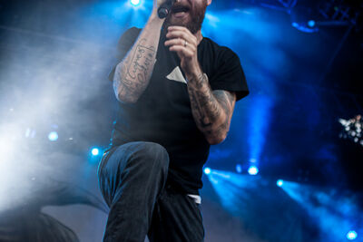In Flames @ Vainstream Rockfest, picture 1, photographed by Dorien Goetschalckx - FrontView Magazine