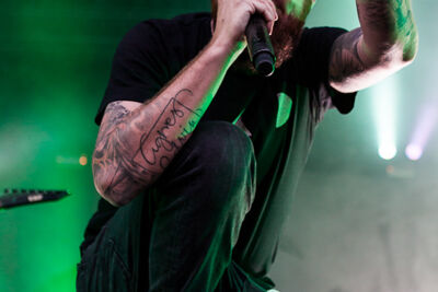In Flames @ Vainstream Rockfest, picture 2, photographed by Dorien Goetschalckx - FrontView Magazine